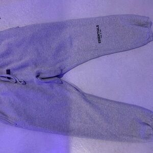 Large grey Essentials sweatpants